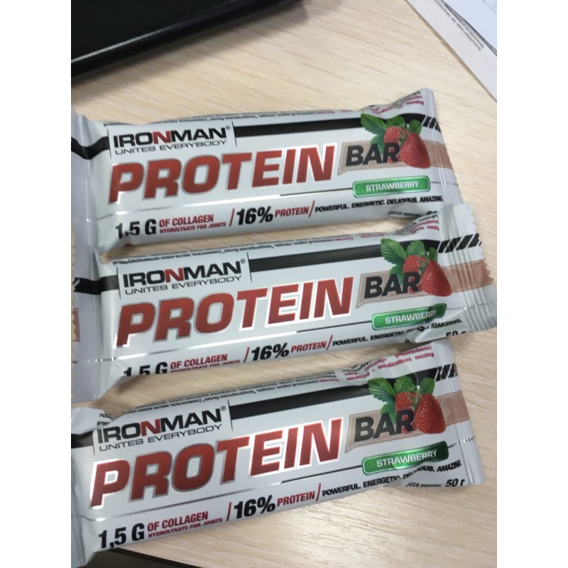 IRONMAN PROTEIN BAR С КОЛЛАГЕНОМ